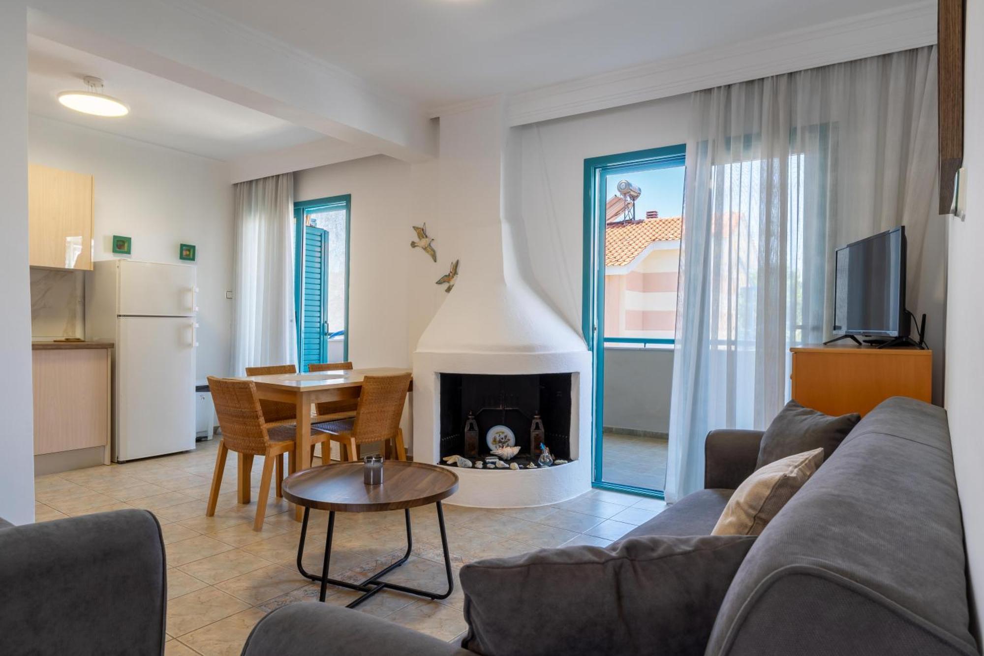 Emerald Seaside Apartment In Pefkohori Zewnętrze zdjęcie