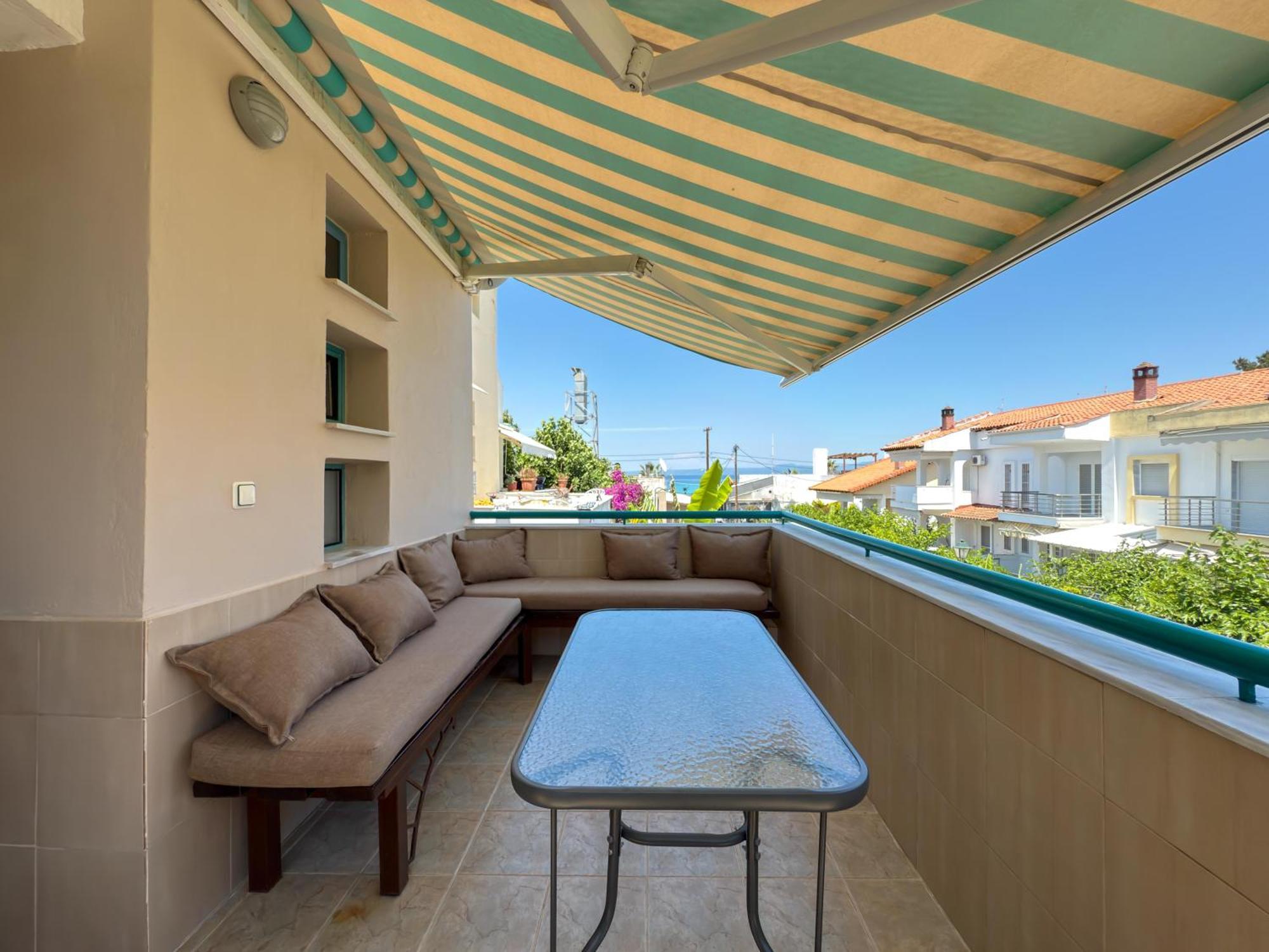 Emerald Seaside Apartment In Pefkohori Zewnętrze zdjęcie